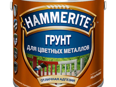 Грунт Hammerite для цв/металлов 0,5 л
