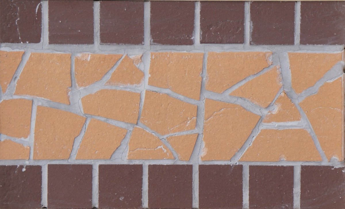 Подступенник мозаичный из клинкера (на сетке) 0,25*0,15 м, Star Микс, Экоклинкер