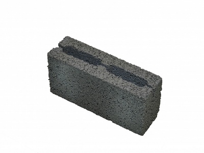 Камень стеновой керамзитобетонный перегород.390*120*188 мм №1, г.Тюмень