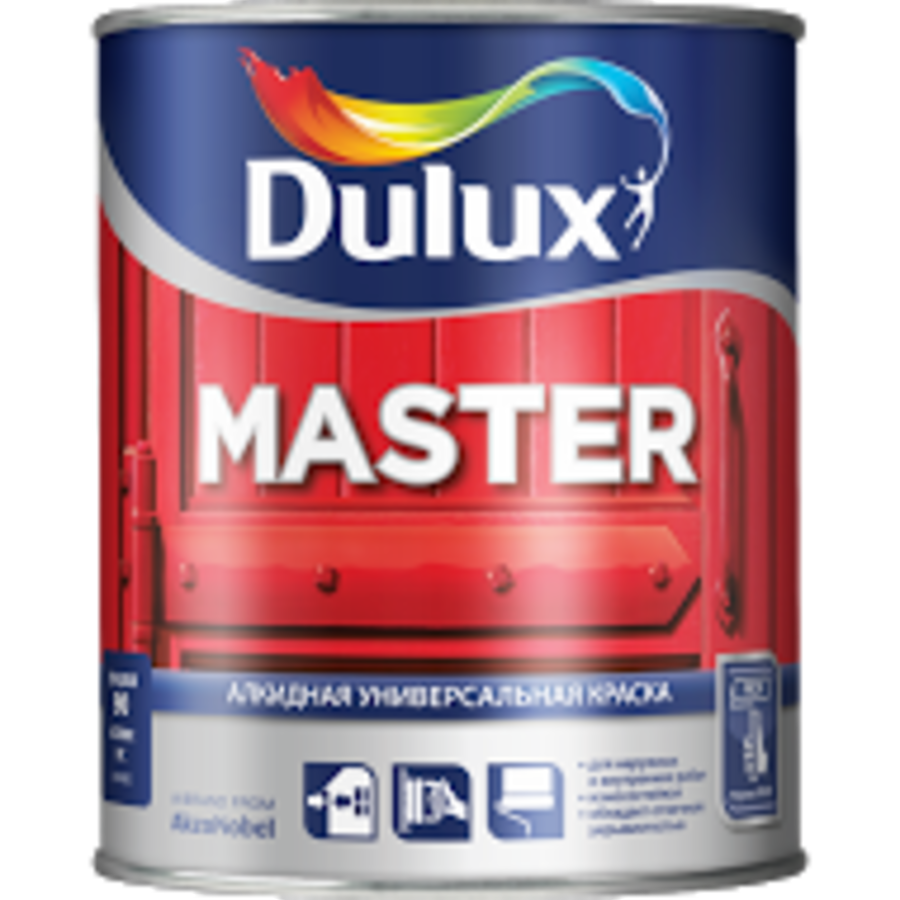 Краска Dulux MASTER 30 (белый) BW, 1 л