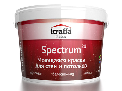 Краска Спектр -20, Kraffa, 10 л